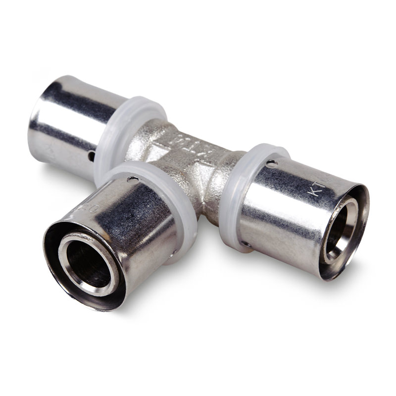 Press fittings System for multiple layer composite pipe Aluminum PEX 16